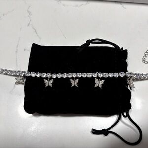 Zera Jeweler Butterfly Anklet NWOT
